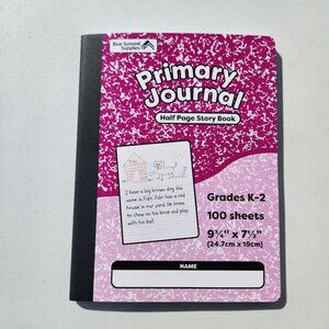 Primary Composition Notebook Grades K-2 Primary Journal Grades Writing Drawing